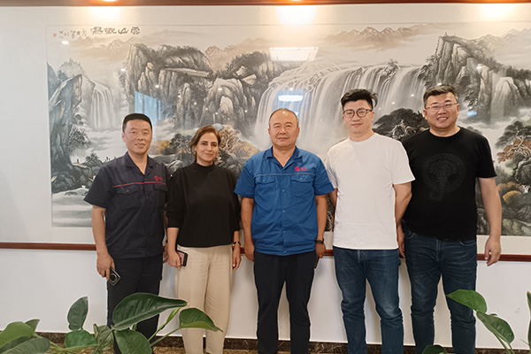 Customer visits-Marketing-Shandong Jusheng Paper Co., Ltd.