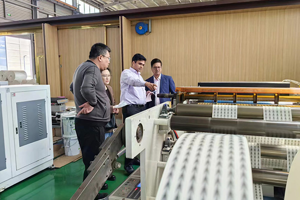 Customer visits-Marketing-Shandong Jusheng Paper Co., Ltd.